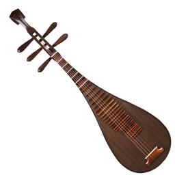 Instrumento de corda de lute chinesa de cinco cordas Pipa jogado profissionalmente imitação de painel Tang - Image 5