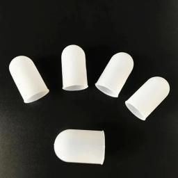 Protetor de dedo de silicone, 5 peças, resistente a altas temperaturas, capa antiderrapante para dedos - Image 3
