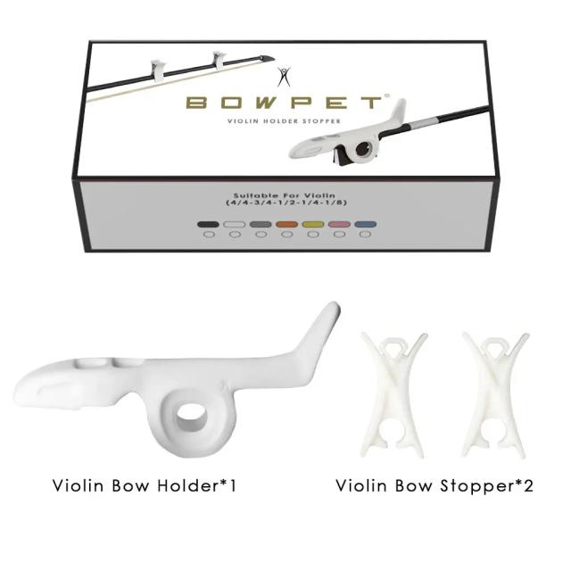 Bowpet Suporte e Limitador de Arco de Violino/Viola - Correção de Postura e Domínio Técnico
