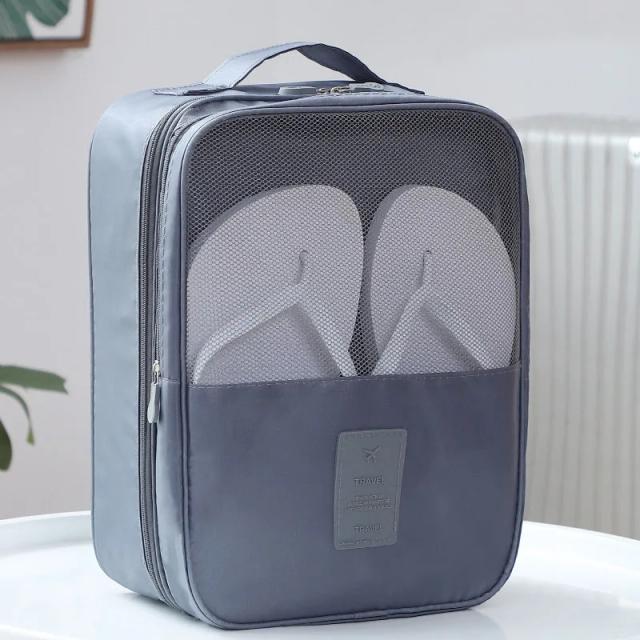 Bolsa de Viagem Portátil para Sapatos - Organizador Multifuncional de Alta Qualidade