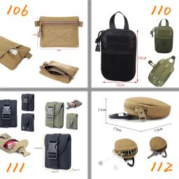 Sacos táticos molle malotes saco de cintura dos homens bolsa de telefone acampamento caça acessórios cinto fanny pacote edc pacote - Image 3
