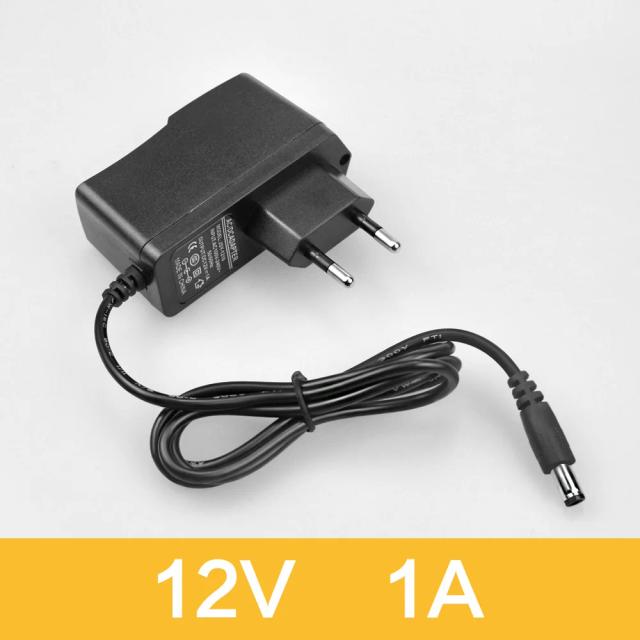 Adaptador de Fonte de Alimentação 12V DC para Tiras de LED