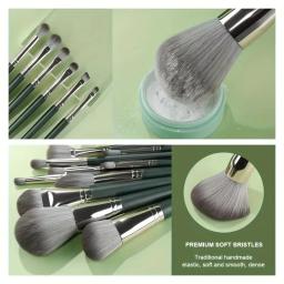 14 peças conjunto de pincéis de maquiagem macio macio sombra escova corretivo escova blush pincel de maquiagem ferramenta de beleza pincel de maquiagem - Image 5