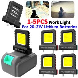 1-5 pces 14w luzes de inspeção com 2 modos de iluminação luzes de trabalho de luz forte de longa duração para reparo de carro acampamento pesca - Image 1