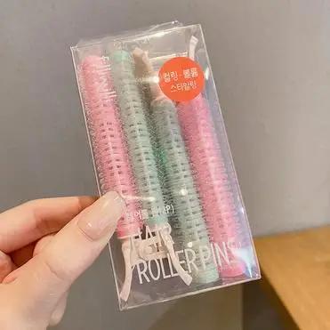 Rolos de Cabelo Preguiçosos para Franja e Cachos - Estilo Macio Durante a Noite