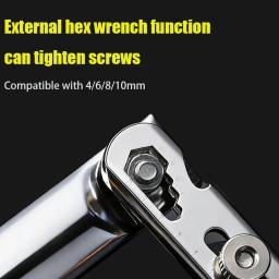 Faca Utilitária de Aço Inoxidável 6 em 1 com Suporte de Metal Reforçado, Faca Multifuncional para Papel de Parede - Image 4