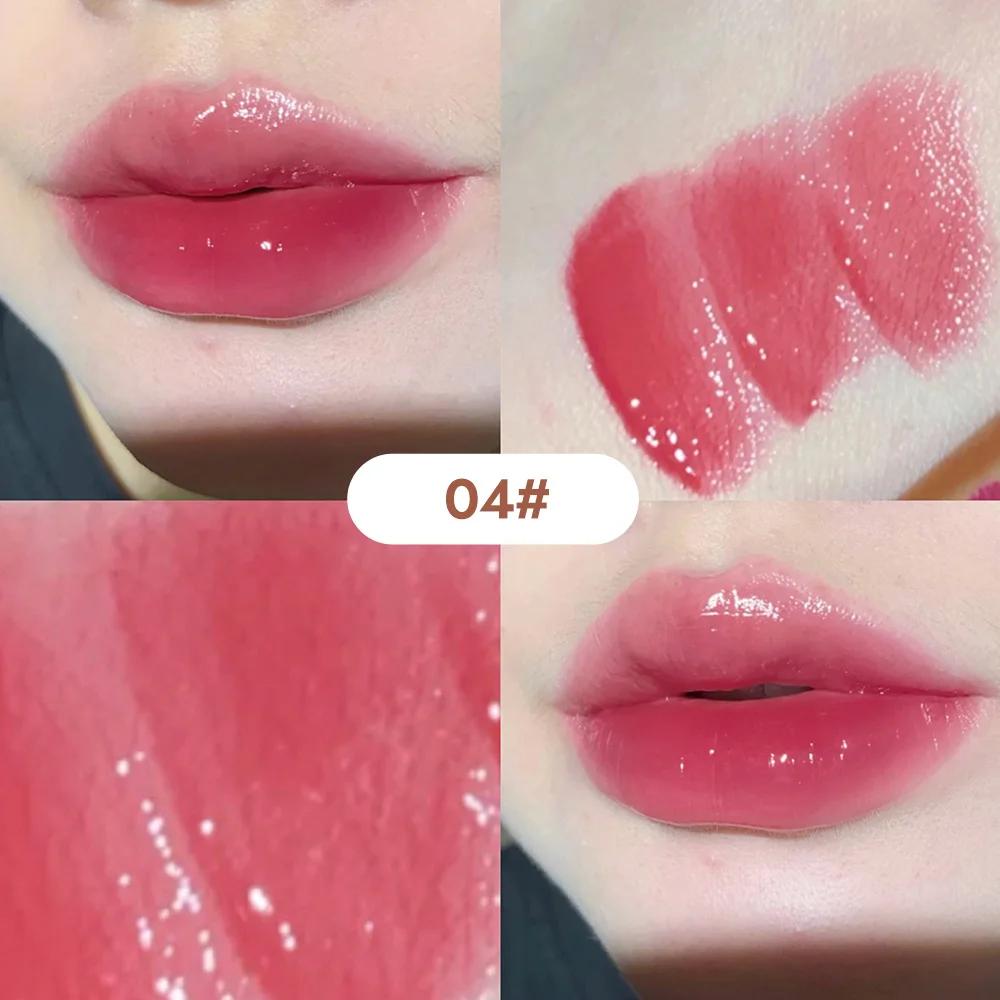 Batom brilhante e sedoso Gege Bear Bomba Lábios Umidade Bomba de água Confortável Ultra Sheen Copo antiaderente Bálsamo labial - Image 1