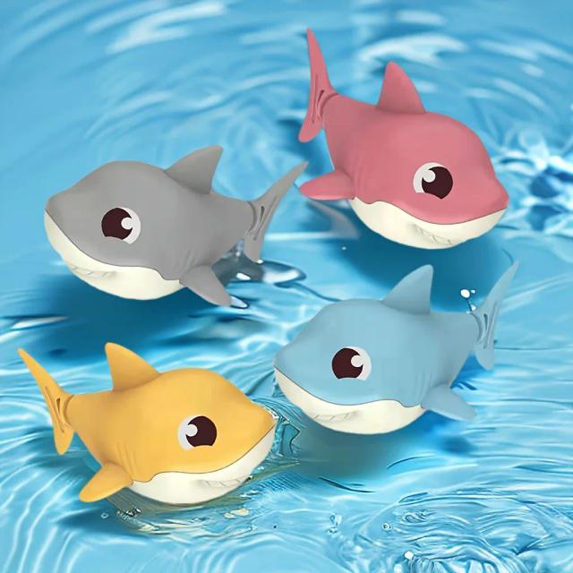 Brinquedo de Banho Tubarão Cartoon Verão 1pc