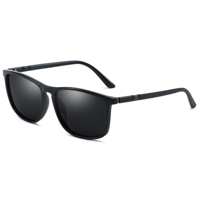 Óculos de Sol Polarizados UV400, Óculos de Luxo Estilosos para Dirigir, Pedalar e Pescar para Homens e Mulheres