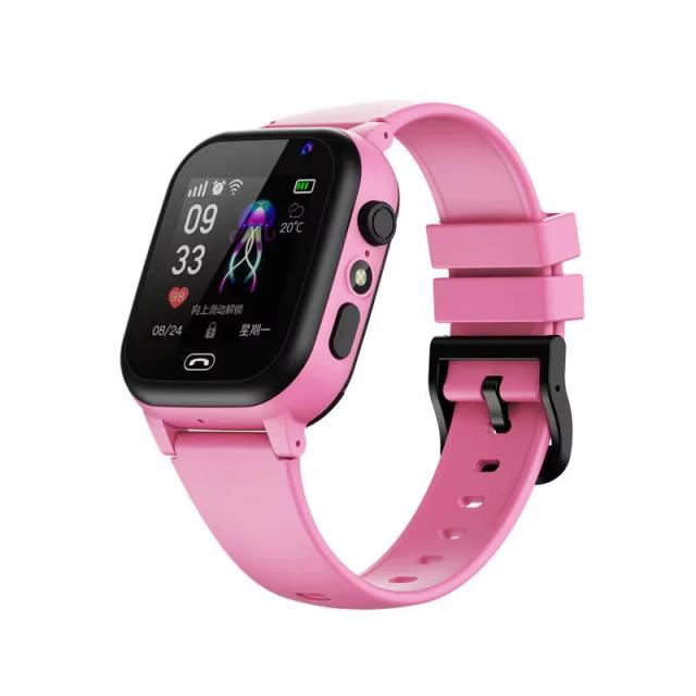 4g crianças relógio inteligente para sos gps chamada lbs rastreador localização cartão sim relógios multifuncional câmera chat relógio à prova dwaterproof água
