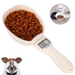 Colher de medição de alimentos para animais de estimação, copo eletrônico de medição de alimentos para cães e gatos, colher digital, balança de cozinha com display LED - Image 5