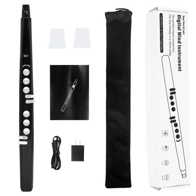 IRIN S57 Soprador Eletrônico Mini Saxofone Flauta Trompete Digital Multifuncional de 13 Tons Clarinete