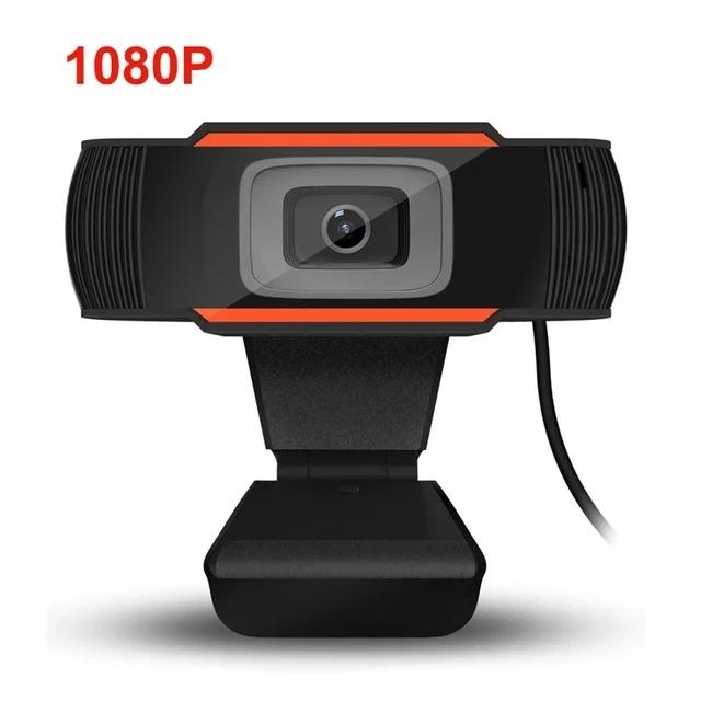 Webcam USB HD 1080p com Microfone para Computador Desktop