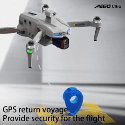 Drone GPS AE60 Profissional com Câmera 8K HD, Gimbal de 3 Eixos, Motores Brushless, Evitação de Obstáculos de 20KM, FPV e Função de Lançamento Aéreo para Pesca - Image 3