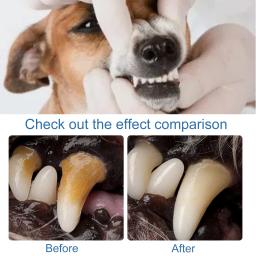Spray Removedor de Tártaro Oral para Animais de Estimação, Limpeza Profunda, Elimina Dentes Amarelados, Combate Mau Hálito, Hálito Fresco, Clareador de Dentes, Espuma de Limpeza Oral para Animais de Estimação - Image 4
