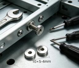 Ímã de Neodímio Redondo Cônico 10x5‑4mm, Forte, Diâmetro Externo 10x5mm, Furo de 4mm, Ímãs Magnéticos Permanentes NdFeB 10*5‑4 mm - Image 5