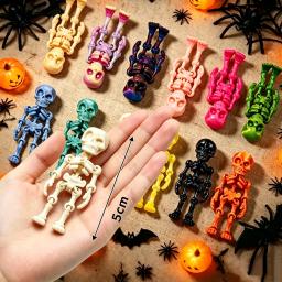 30 peças de miniaturas de esqueletos impressos em 3D – artigos de decoração para a casa, impressos em 3D, produtos impressos em 3D para decoração de quartos temáticos, presentes para as festas. - Image 2
