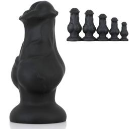 Novo Dildo Anal Gigante em Formato de Cavalo com Ventosa, Plug Anal Grande de Silicone Macio, Brinquedos Sexuais para Masturbação para Mulheres e Homens, Dilatador Anal para Treinamento - Image 1