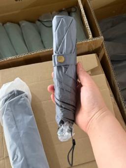 Guarda-chuva Japonês Ultra-leve Portátil de 125-147g, Proteção UV, Dupla Função para Sol e Chuva, Dobrável em 3 Partes, 6 Varetas, Tipo Lápis - Image 4