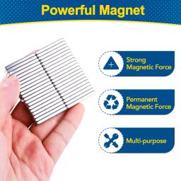 Ímã de Neodímio NdFeB em Bloco 30x10x1/2/3mm, Magnético Permanente Potente e Forte - Image 2