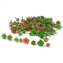 24 peças/40 peças mini ornamentos suculentos, decorações de cenas de paisagem em miniatura, decorações de modelo de mesa de areia de plantas diy - Image 6