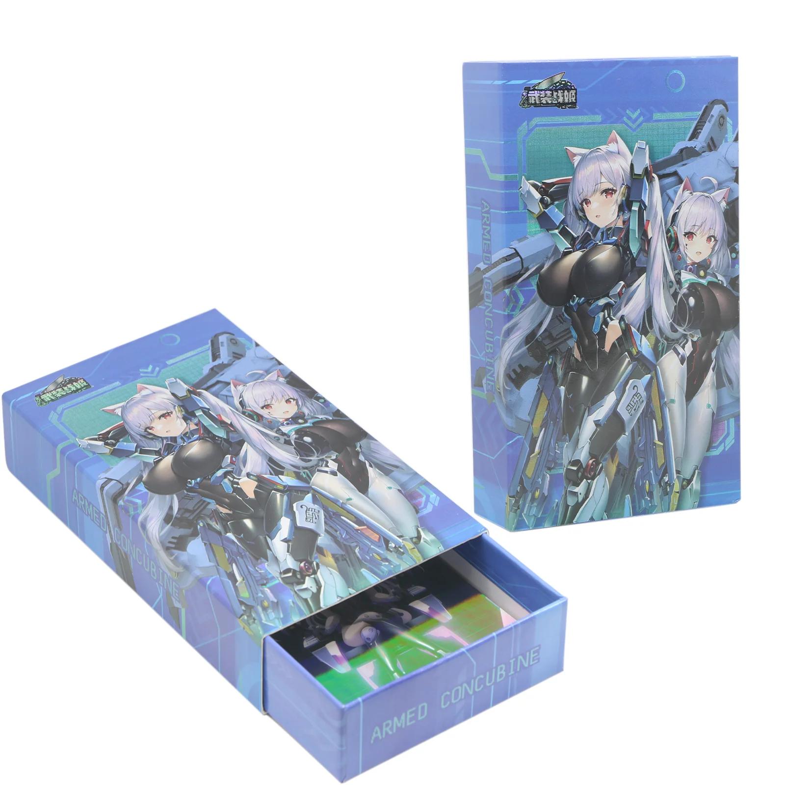 Cartas de Deusa Feminina Excepcionalmente Bonitas Anime Premium Spicy HOLO Booster Cartas Metálicas Grossas e Requintadas Jogos de Cartas Brinquedos Presente - Image 1