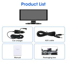 10/11.26 polegada traço cam 4k carro dvr sem fio carplay & android auto navegação gps gravador de vídeo painel lente dupla wifi fm aux - Image 6