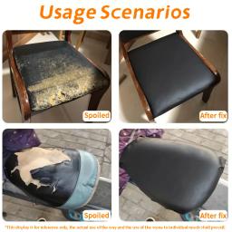 Couro artificial macio com adesivo autoadesivo, couro de PVC, sofás de reparação, mesas e cadeiras, artesanato DIY, 0,9mm - Image 6