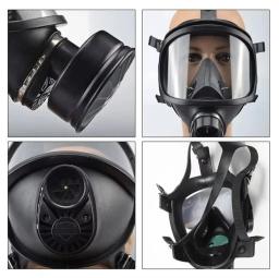 Máscara de gás tipo MF14/05, respirador montado na cabeça de radiação anti-poluição nuclear química, máscara de gás facial completa com filtro de 40 mm - Image 6