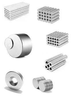 Ímã de Neodímio Redondo NdFeB N35 Super Potente 20x3-5mm, Disco Magnético Permanente Pequeno com Furo de 5mm 20*3-5 - Image 3