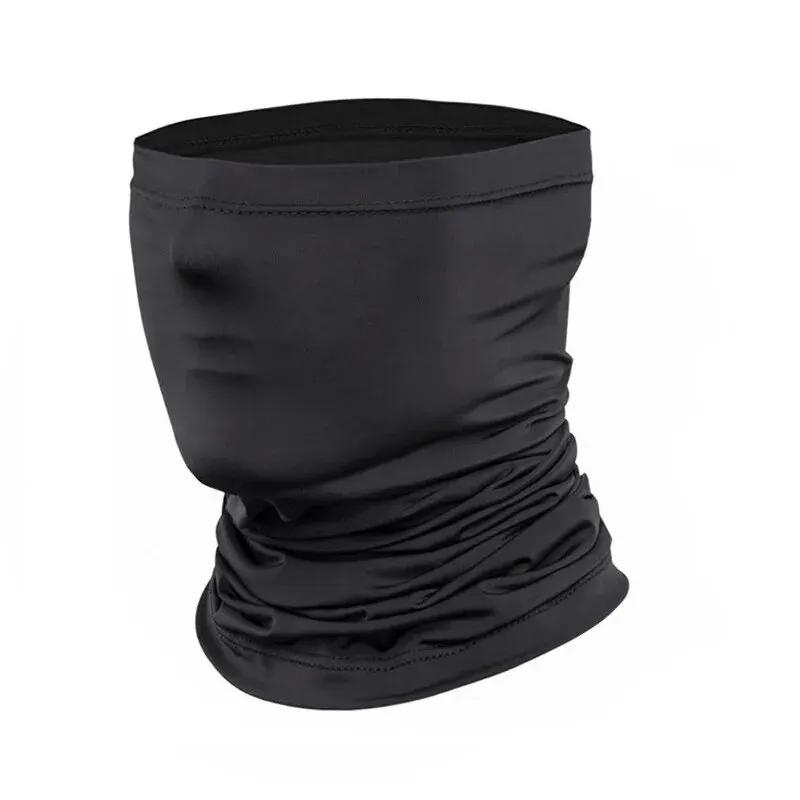 Ciclismo máscara facial absorver suor respirável treinamento de pesca esporte uv rosto cachecol pescoço gaiter verão rosto bandana - Image 1
