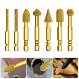 Kit com 3 Pontas Diamantadas para Retificação e Polimento de Ferro, Aço Inoxidável, Cerâmica e Azulejo, Compatível com Furadeiras - Image 3