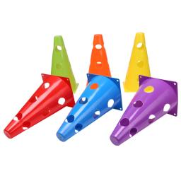 12PCS 18PCS 24PCS 30PCS 36PCS Cones de marca duráveis Futebol Agilidade Treinamento Esporte com furo - Image 3