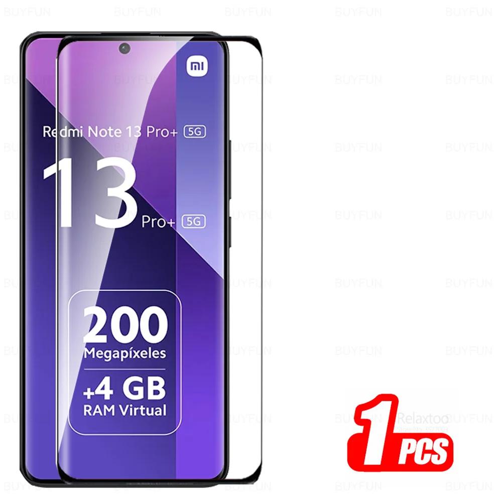 1-3 unidades de vidro temperado curvo para Xiaomi Redmi Note 13 Pro + 14 15 Pro Plus 5G protetor de tela Note15 ProPlus Note14Pro 14Pro 4G - Image 1