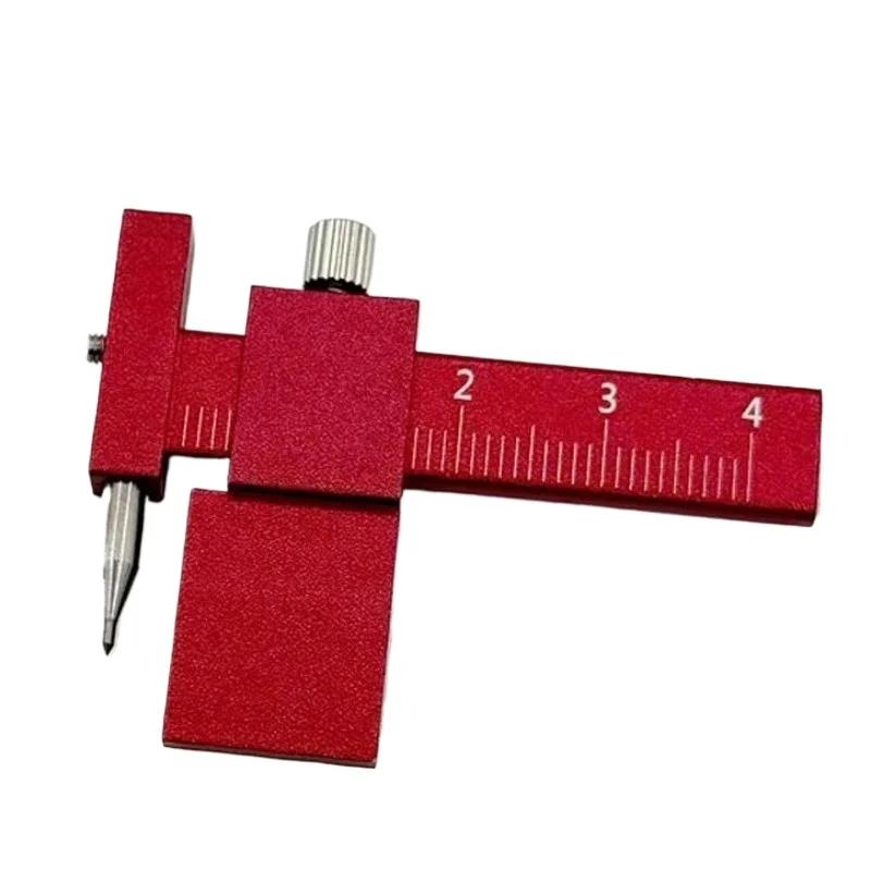 1 unidade Régua de Traçagem Equidistante e Traçadores Paralelos para Contornos Isométricos, Ferramentas de Construção - Image 1