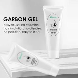 Gel de carbono preto creme facial máscara facial limpeza profunda suporte laser ativo nano toner rejuvenescimento da pele clareamento ferramentas cuidados - Image 1