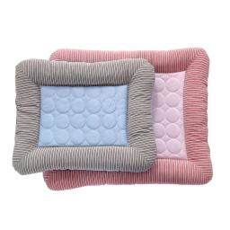 Cooling Pad Bed para cães, gatos, cachorrinho, gatinho, tapete legal, pet cobertor, seda de gelo macio para dormir no verão, rosa, azul, respirável - Image 2