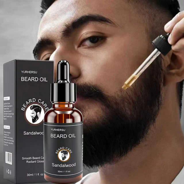 YURHERSU Óleo para Crescimento de Barba 30ml