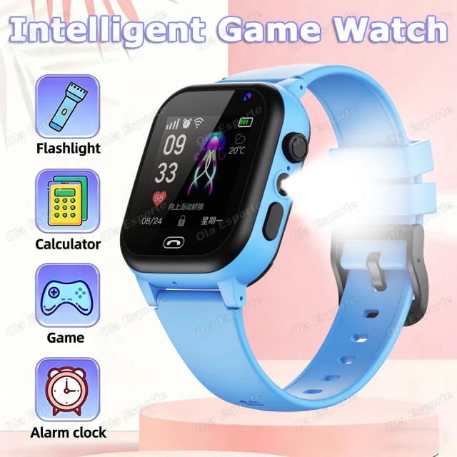 Relógio Inteligente 4G para Crianças, Mini Telefone Infantil com Chamada, SOS, Câmera 3 em 1, Relógio de Desenho Animado para Meninas e Meninos, Presente de Aniversário e Natal para iOS e Android HW12