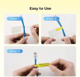 Niimbot D110 Mini Impressora de Etiquetas Portátil Inteligente Cabo Térmico Adesivo Etiqueta de Fibra de Identificação À Prova D 'Água Para D101/D11/H - Image 2