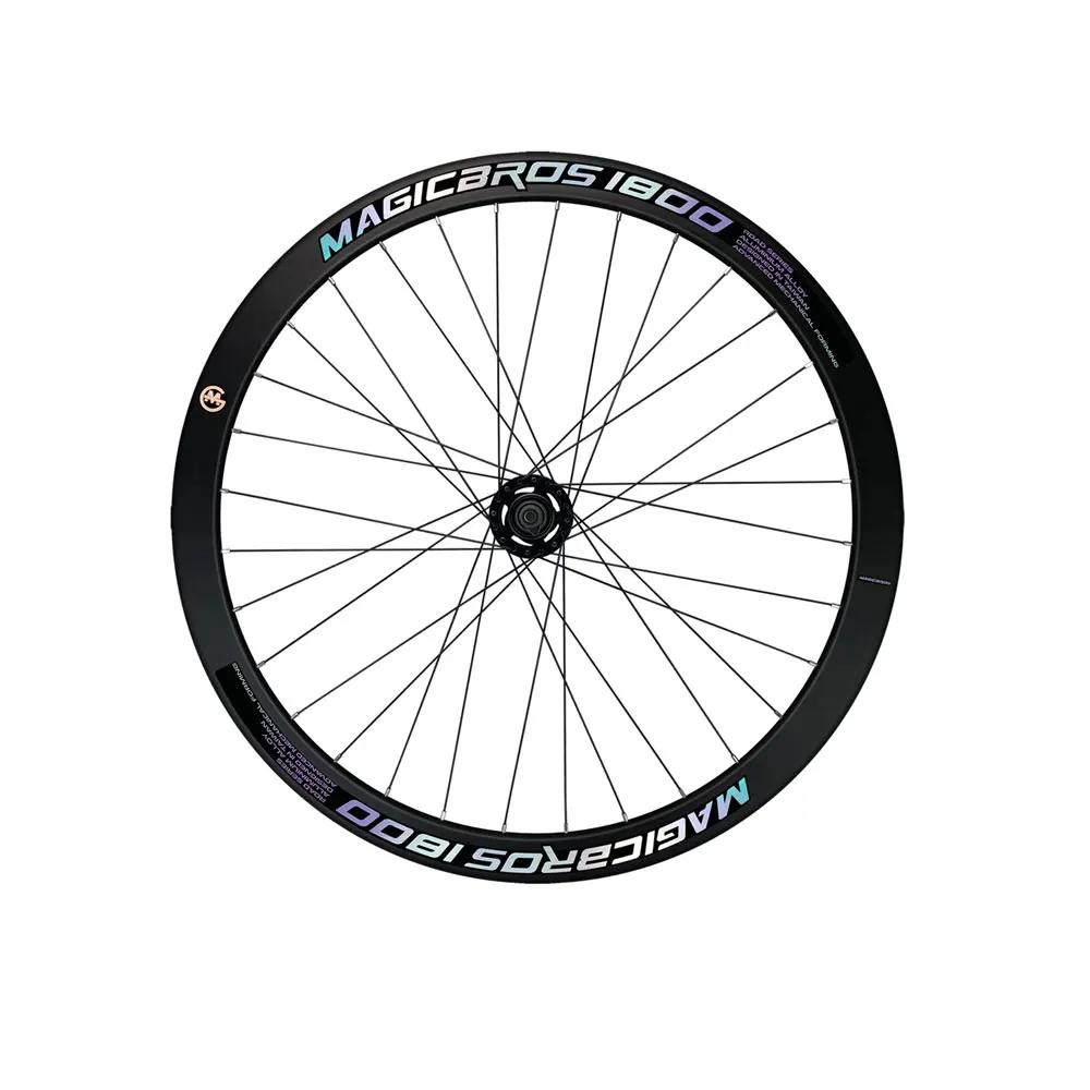 Magicosbros fixie conjunto de roda pista bicicleta v rodas freio 40mm 60mm clincher única velocidade roda 700c engrenagem fixa roda da bicicleta - Image 1
