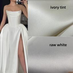 Tecido Mikado Twill Satin de Alta Qualidade para DIY, Vestuário de Palco, Vestido de Princesa para Casamento, Tecido Rígido de Designer - Image 1