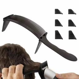 Pente de Cabeleireiro Profissional Curvo para Corte Reto e Posicionamento de Cabelo - Image 1