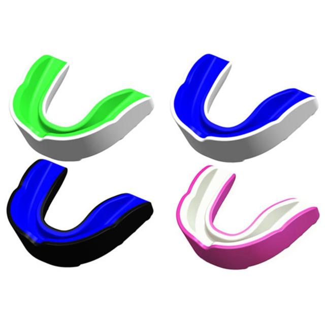 Protetor Bucal Esportivo Slim Fit EVA 4 Peças para Adultos e Crianças