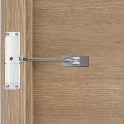 Fechadura de porta de tensão ajustável de 30kg, mola de segurança automática, resistente, fácil de converter portas articuladas para fechamento automático - Image 2