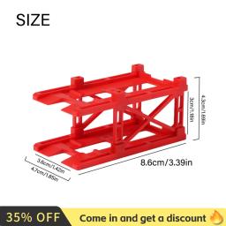 1/64 kit de modelo de construção de estacionamento 3d, montagem diy, estrutura de parque de carro multicamadas, suporte de exibição combinável gratuito para carro de brinquedo fundido - Image 2