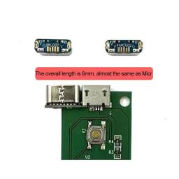 M85k conector usb tipo c usb 2.0 adaptador de alimentação de dados de transferência de dados diy reparação adapte acessórios de modificação - Image 5
