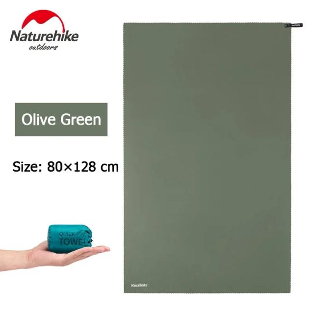 Naturehike Toalha de Microfibra Ultra Leve Secagem Rápida 40x80cm