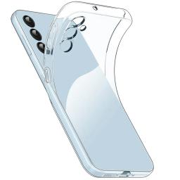 Cristal silicone macio tpu caso para samsung galaxy s26 s25 s24 s23 s22 s21 s20 fe s25 plus 25 borda ultra fino claro caso de telefone - Image 1