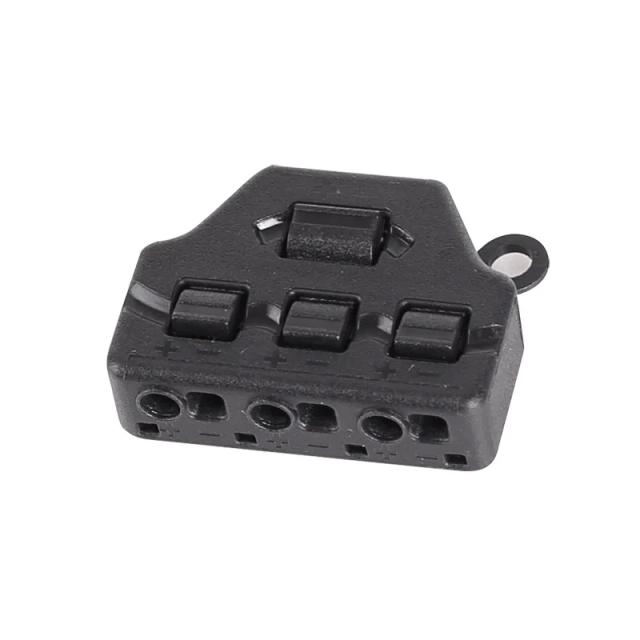 Caixa de Distribuição para LEDs Miniatura 3/6 Portas para Modelismo Ferroviário
